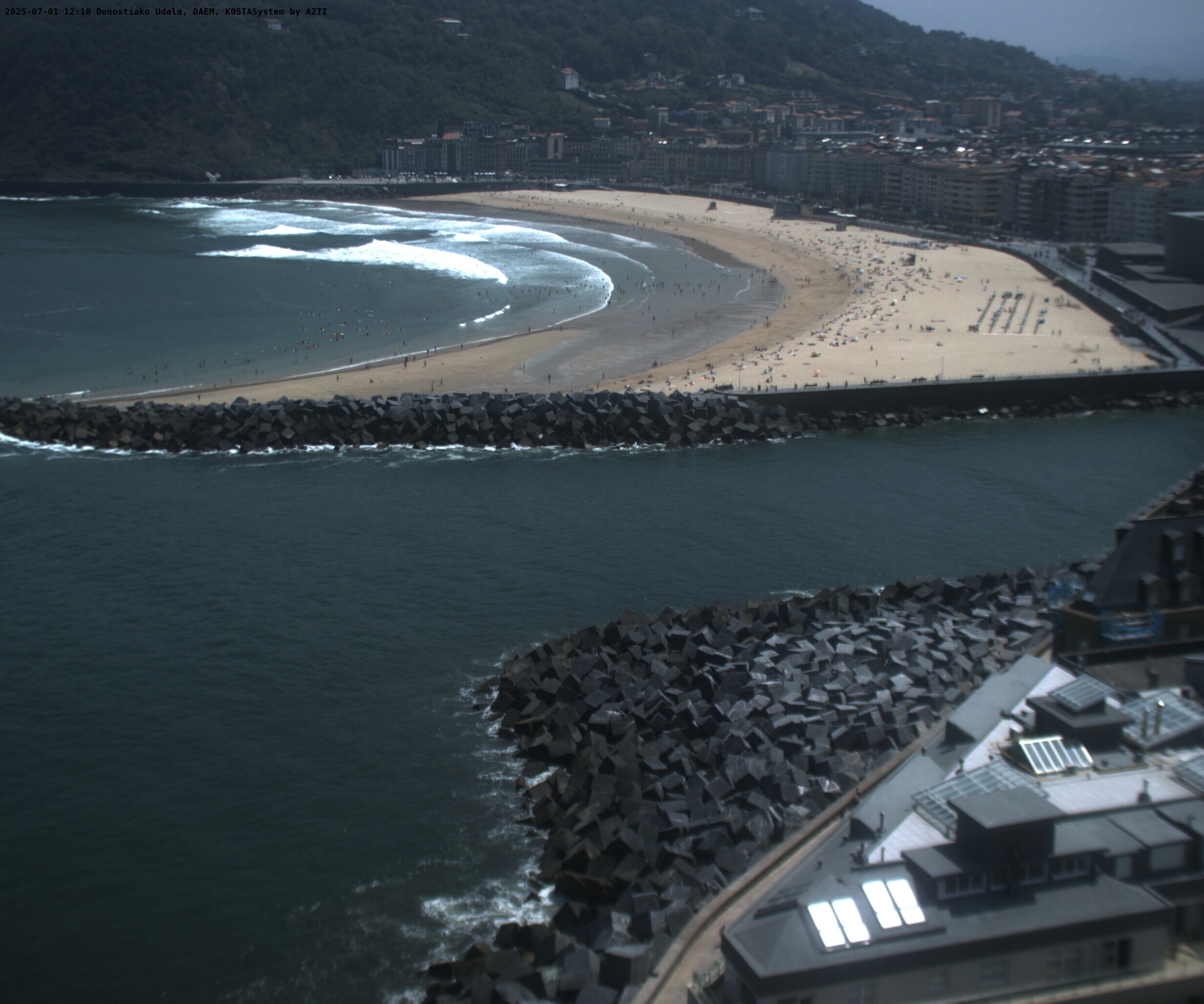 Zurriola Beach Webcam
